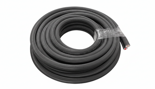 Pre-insulated refrigerant piping (black)