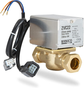 2-Way Motorised Zone Valve - 22mm Comp