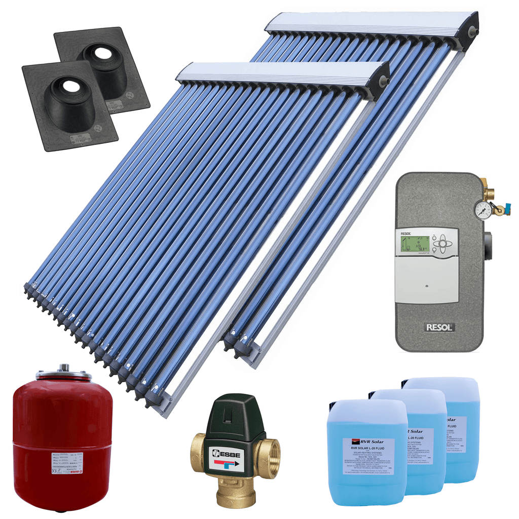 Solar Thermal Kits - RVR Vacuum Collector