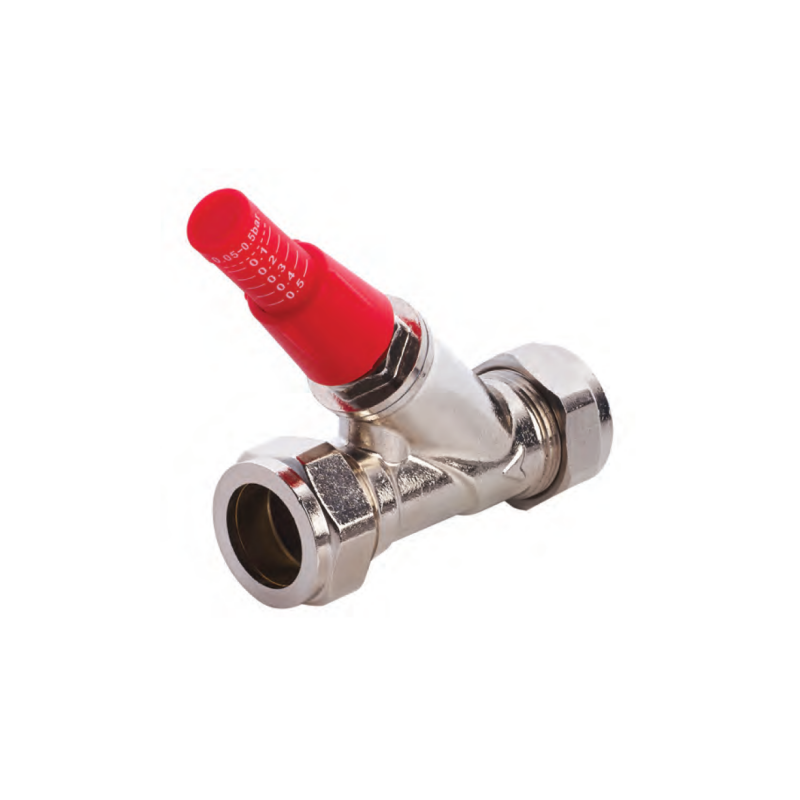 Differential Pressure Bypass Valve, Straight