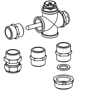 Hydraulic connections for CSV14 Vacuum Collector