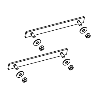 Frame connection kit for additional CP4 XL Flat Plate Collector
