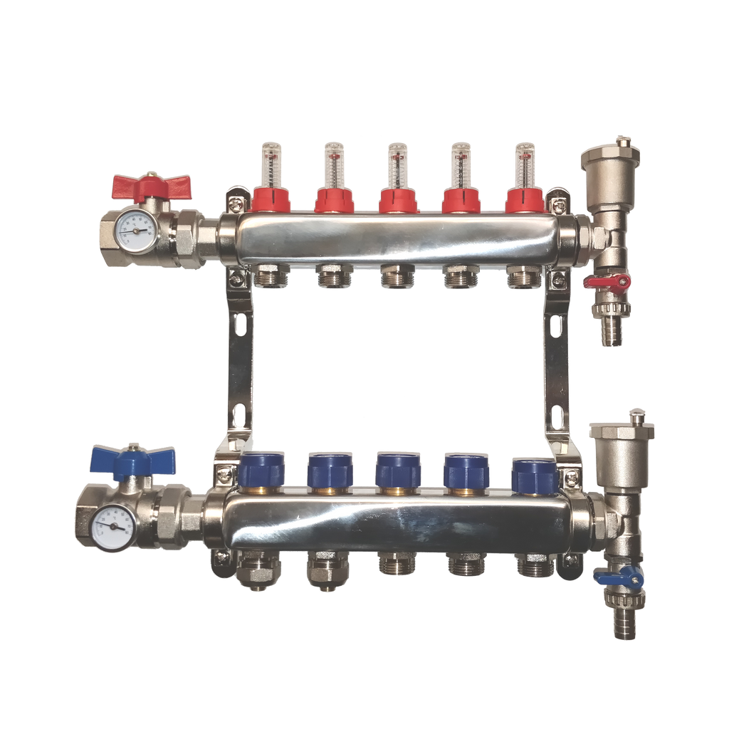 Underfloor heating manifolds