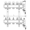 6 Port Underfloor Manifold